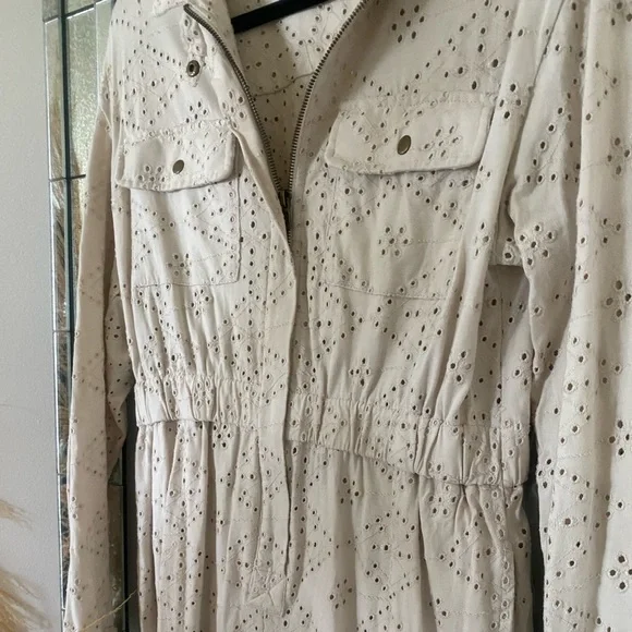 Free People Set The Tone Jumpsuit in Ivory - Picture 8 of 8